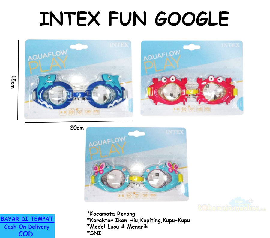 toko mainan online INTEX FUN GOOGLE - 55610