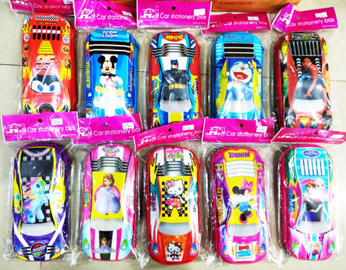 toko mainan online PENCIL CASE KARAKTER (MOBIL) - LC111