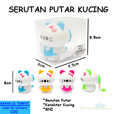 toko mainan online SERUTAN PUTAR KUCING - 5220