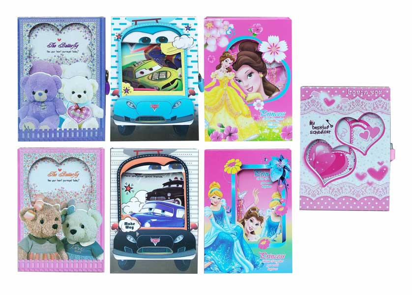 toko mainan online BUKU DIARY MIX KARAKTER - 32K-YS04