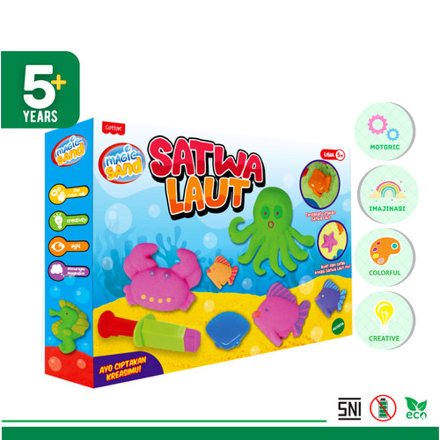 toko mainan online MAGIC SAND SATWA LAUT 49094