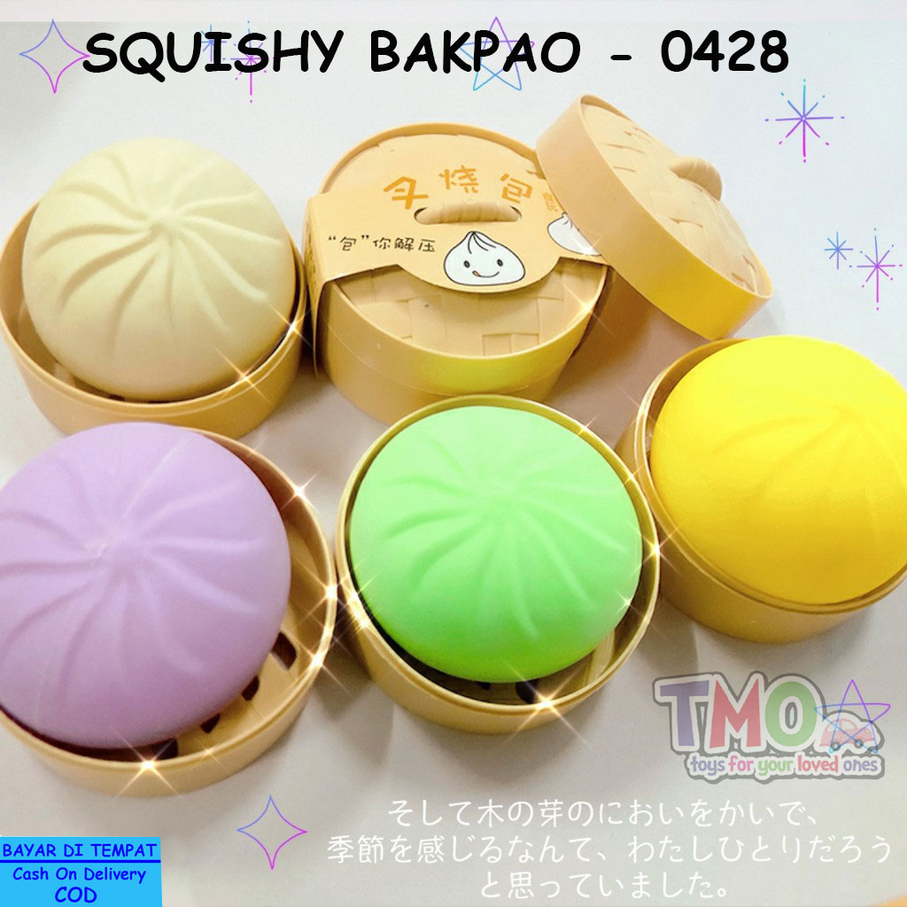 toko mainan online SQUISHY BAKPAO - 0428