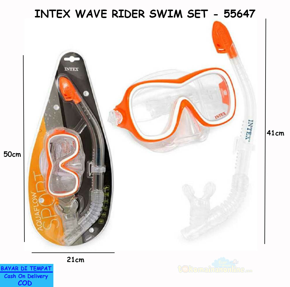 toko mainan online INTEX WAVE RIDER SWIM SET - 55647
