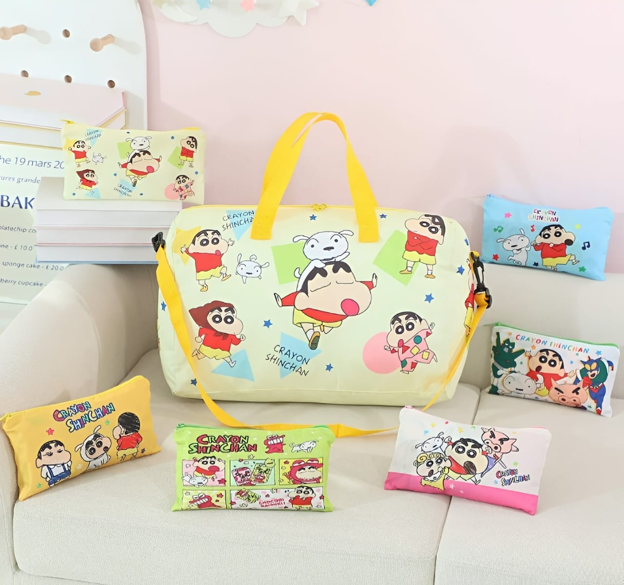 toko mainan online TAS TRAVEL SINCHAN