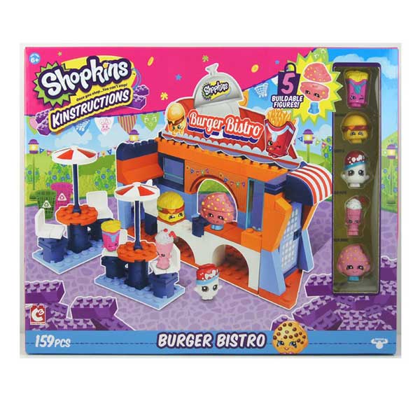 toko mainan online SHOPKINS KINSTRUCTIONS BURGER BISTRO - 37335