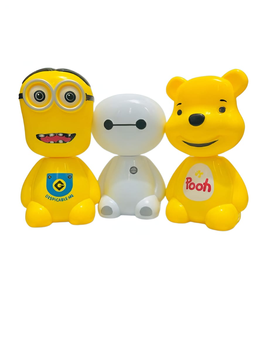 toko mainan online Lampu Baymax Minion Pooh