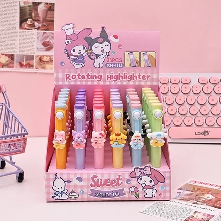 toko mainan online ROTATING HIGHLIGHTER / STABILO XH-1113