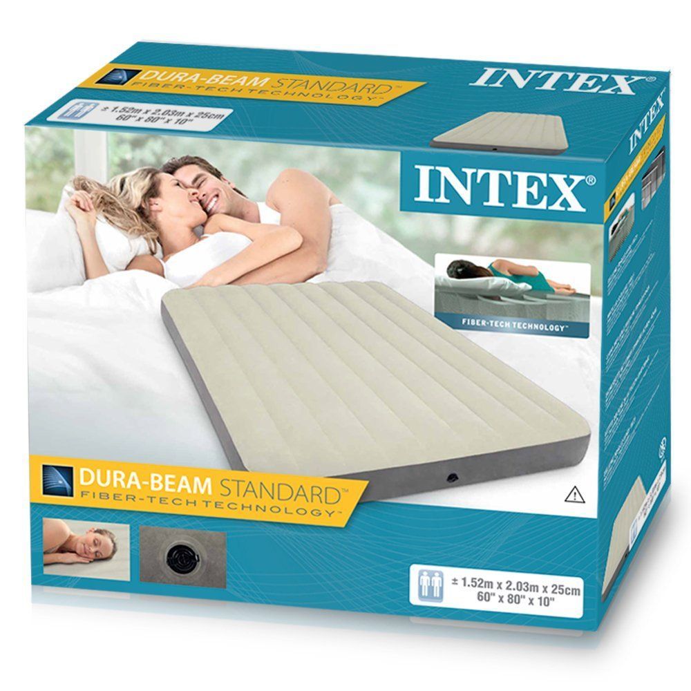 toko mainan online INTEX DB CREAM AIR BED 152CM - 64103