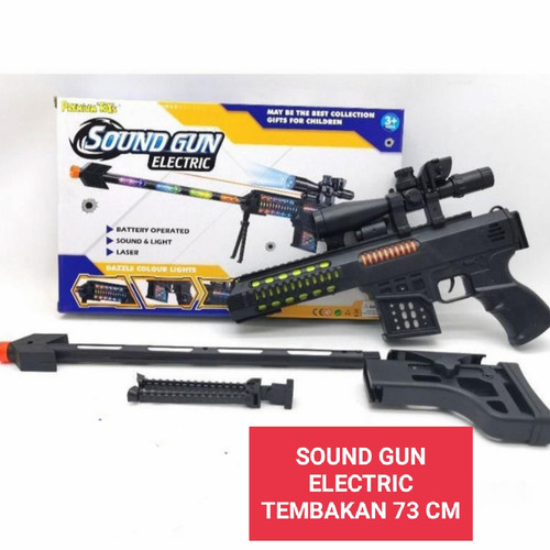 toko mainan online SOUND GUN ELECTRIC -PR-17566
