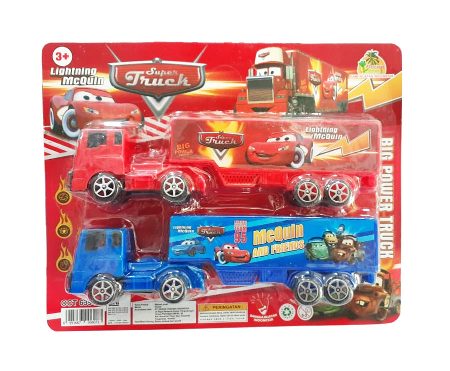 toko mainan online SUPER TRUCK MCQUEEN OCT6394