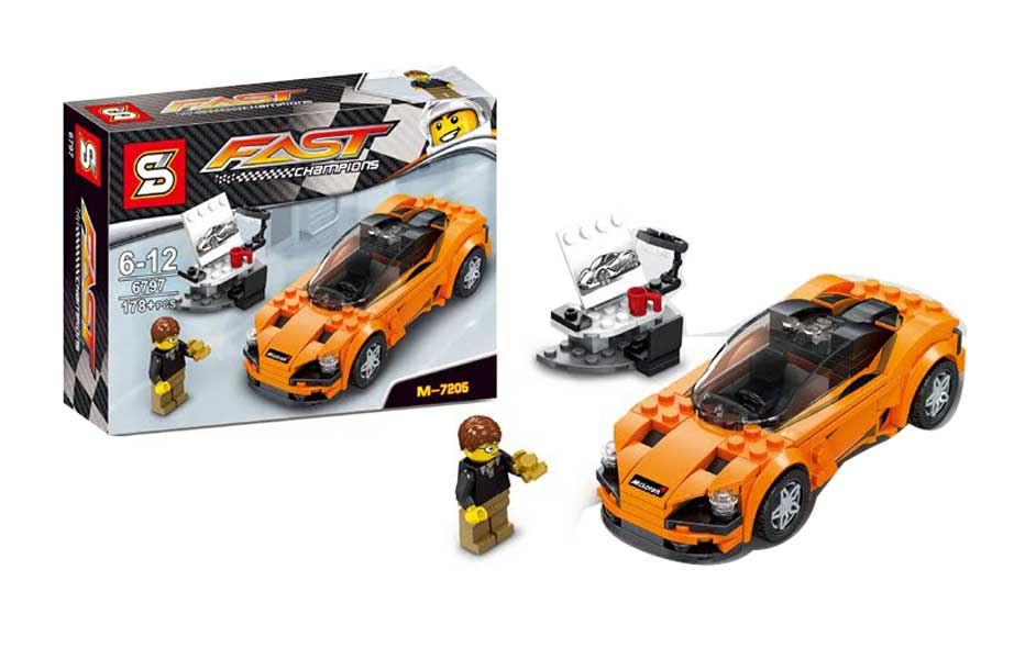 toko mainan online BLOCKS FAST CHAMPIONS M-7205 178 PCS - 6797
