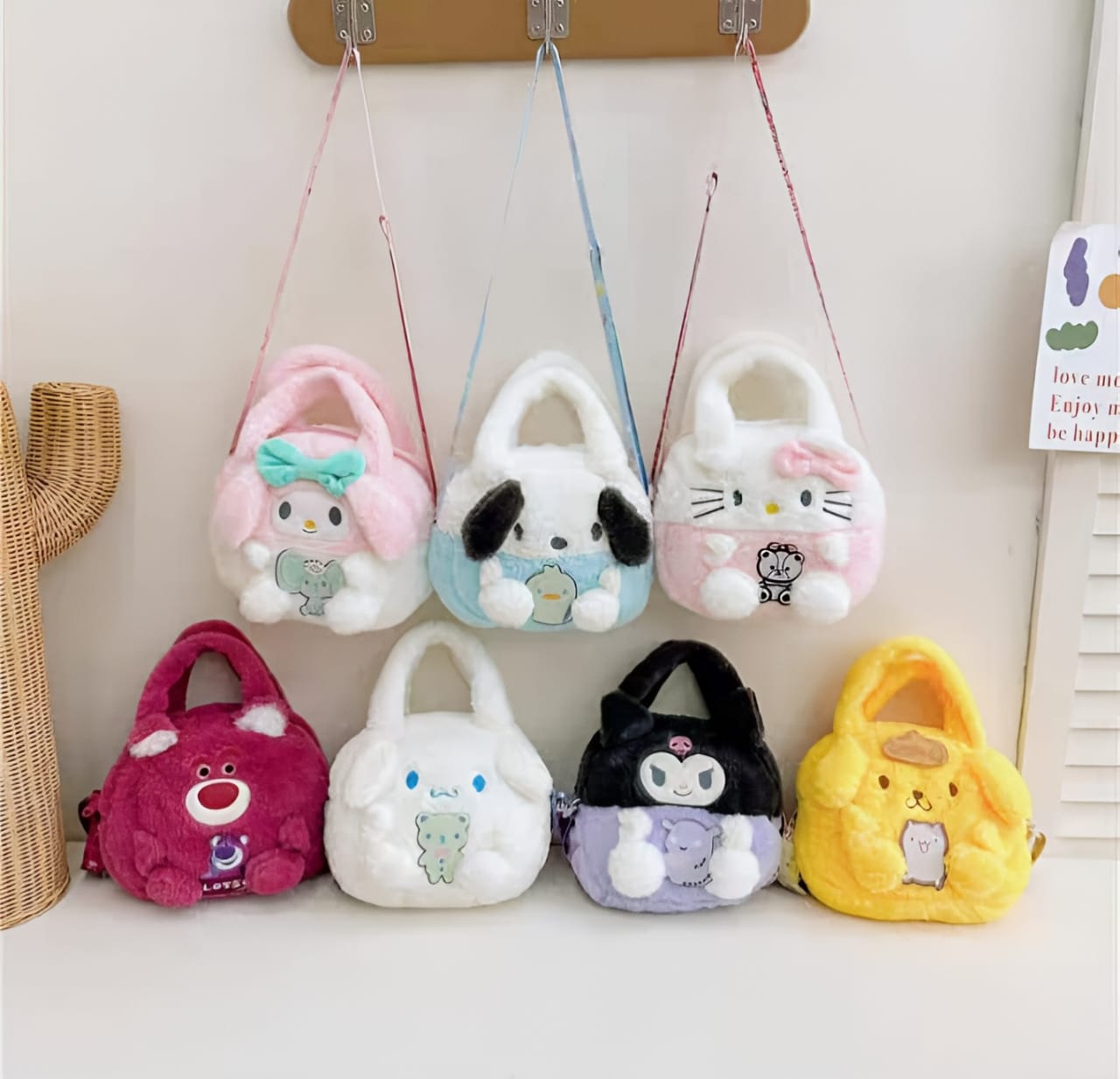 toko mainan online TAS BULU BONEKA