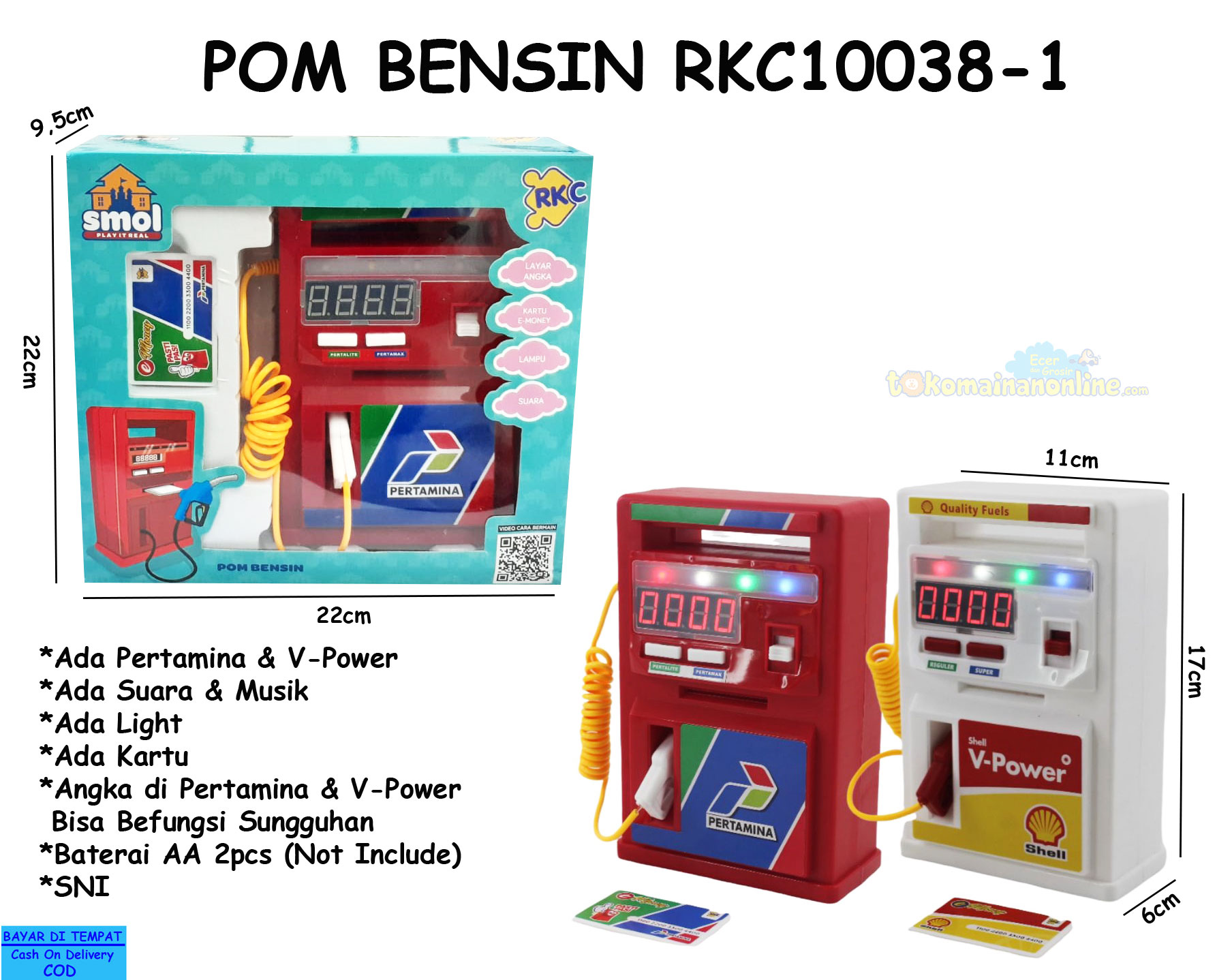 toko mainan online POM BENSIN RKC10038-1