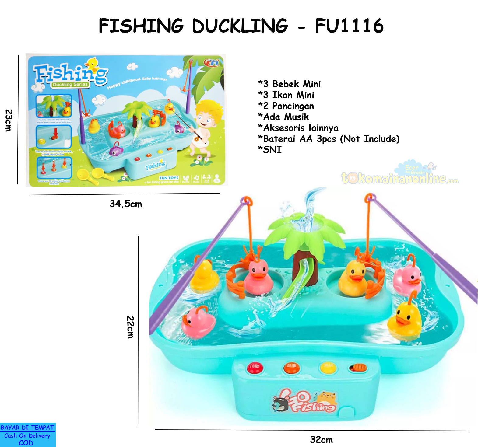 toko mainan online FISHING DUCKLING - FU1116