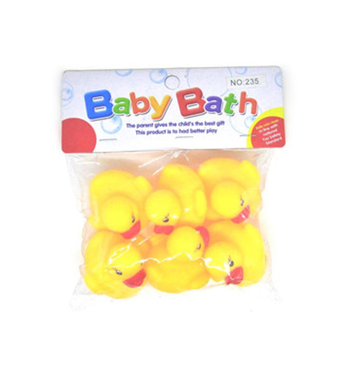 toko mainan online BABY BATH BEBEK 6PC - 235