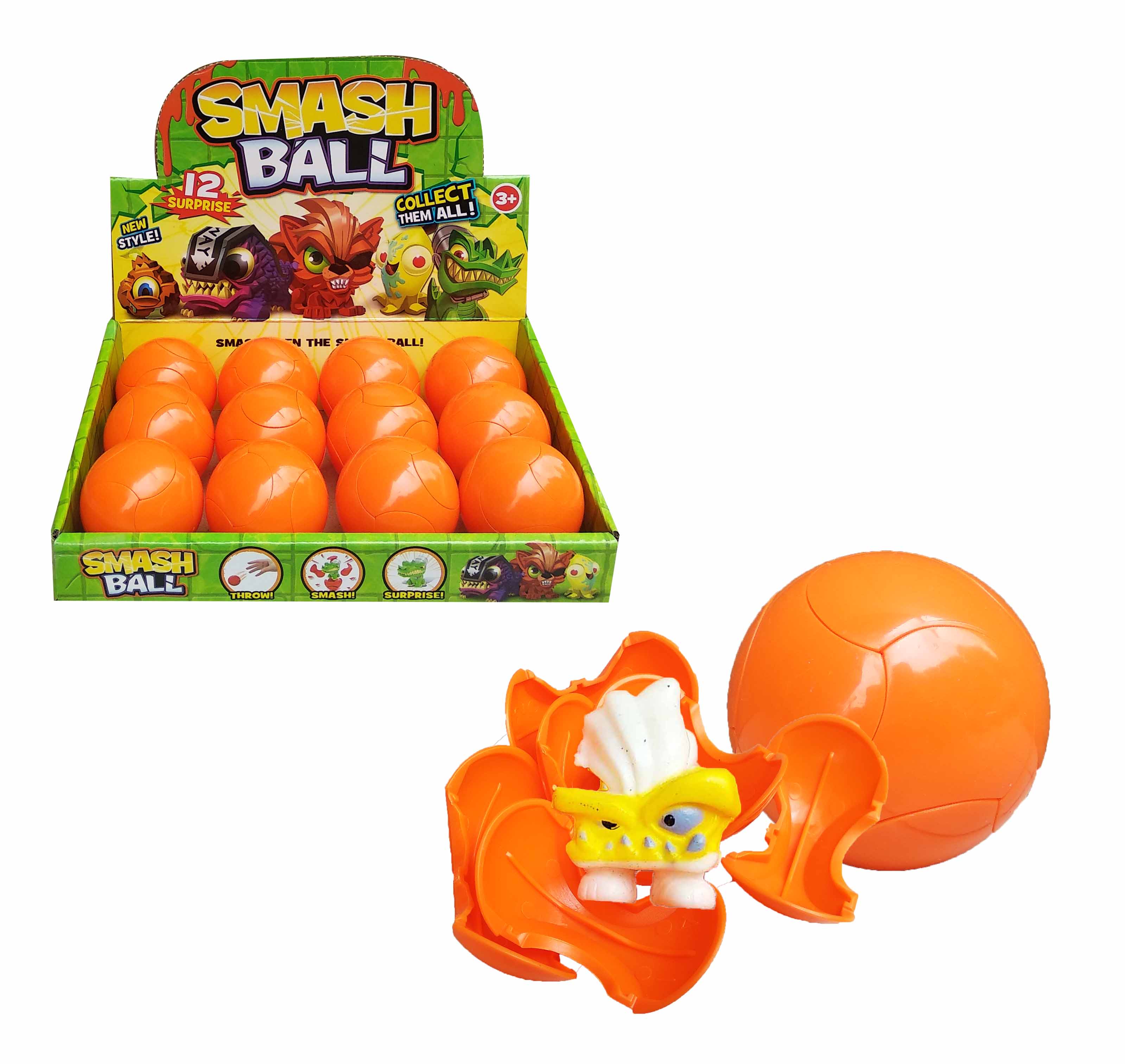 toko mainan online SMASH BALL MONSTER SATUAN (gr12) - 537