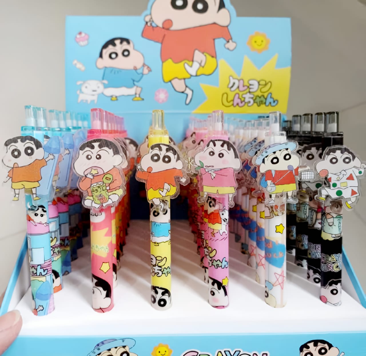 toko mainan online PEN SINCHAN AKRILIK 