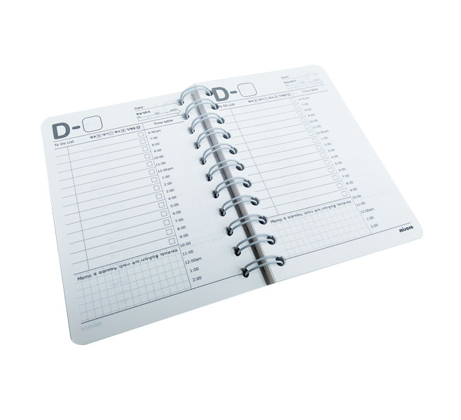 BUKU SCHEDULE D-DAY PLAN - 01642